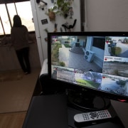 Beltéri és kültéri biztonsági kamera rendszer