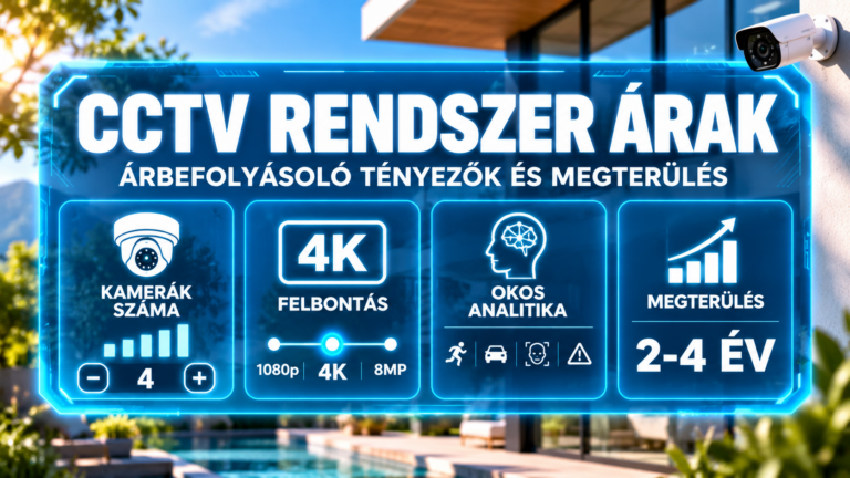 Kamera rendszer ár