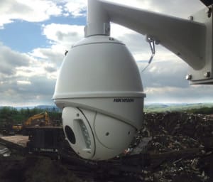 Beltéri és kültéri biztonsági kamera szett 10 Speed dome kamera kültéren