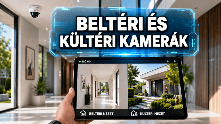 Beltéri-kültéri kamerák