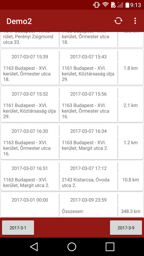 GPS menetlevél